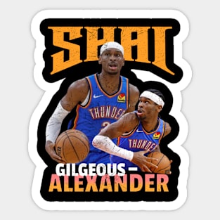 shai-gilgeous-alexander-sga Sticker